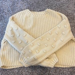 Off white sweater